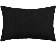 Pagalvėlės užvalkalas 2 pcs HEERLEN Juoda 50 x 80 cm Bouclé