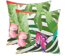 Pagalvėlės užvalkalas 2 pcs HEERLEN Juoda 50 x 50 cm