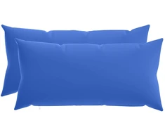 Pagalvėlės užvalkalas 2 pcs HEERLEN Karališka mėlyna 40 x 80 cm