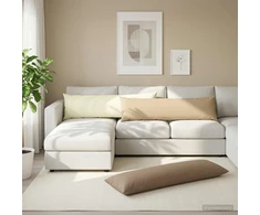Pagalvėlės užvalkalas 2 pcs HEERLEN Kreminė 40 x 145 cm