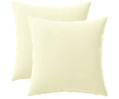 Pagalvėlės užvalkalas 2 pcs HEERLEN Kreminė 30 x 30 cm