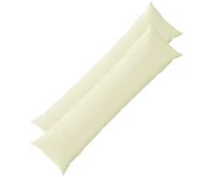 Pagalvėlės užvalkalas 2 pcs HEERLEN Kreminė 40 x 145 cm