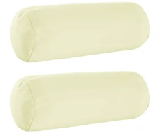 Pagalvėlės užvalkalas 2 pcs HEERLEN Kreminė Ø 15 x 40 cm