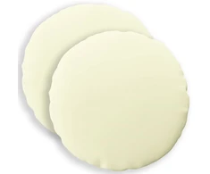 Pagalvėlės užvalkalas 2 pcs HEERLEN Kreminė Ø 50 cm Poliesteris