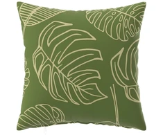 Pagalvėlės užvalkalas 2 pcs HEERLEN Lapų dizainas 50 x 50 cm