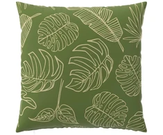 Pagalvėlės užvalkalas 2 pcs HEERLEN Lapų dizainas 65 x 65 cm