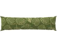 Pagalvėlės užvalkalas 2 pcs HEERLEN Lapų dizainas 40 x 145 cm
