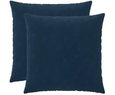 Pagalvėlės užvalkalas 2 pcs HEERLEN Mėlyna 65 x 65 cm