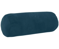Pagalvėlės užvalkalas 2 pcs HEERLEN Mėlyna Ø 15 x 40 cm Aksomas