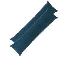 Pagalvėlės užvalkalas 2 pcs HEERLEN Mėlyna 40 x 145 cm Aksomas