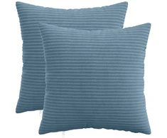 Pagalvėlės užvalkalas 2 pcs HEERLEN Mėlyna 30 x 30 cm mančester
