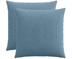 Pagalvėlės užvalkalas 2 pcs HEERLEN Mėlyna 70 x 70 cm mančester