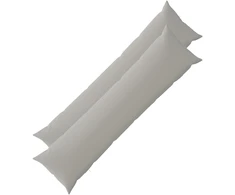 Pagalvėlės užvalkalas 2 pcs HEERLEN Pilka 40 x 145 cm
