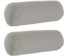Pagalvėlės užvalkalas 2 pcs HEERLEN Pilka Ø 15 x 40 cm