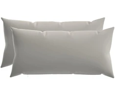 Pagalvėlės užvalkalas 2 pcs HEERLEN Pilka 40 x 80 cm