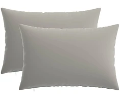 Pagalvėlės užvalkalas 2 pcs HEERLEN Pilka 50 x 75 cm