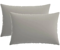 Pagalvėlės užvalkalas 2 pcs HEERLEN Pilka 50 x 80 cm