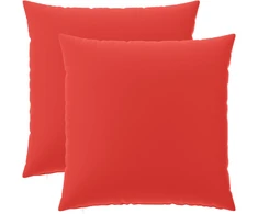 Pagalvėlės užvalkalas 2 pcs HEERLEN Raudona 80 x 80 cm