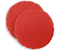 Pagalvėlės užvalkalas 2 pcs HEERLEN Raudona Ø 60 cm Poliesteris