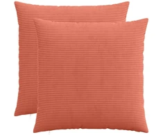 Pagalvėlės užvalkalas 2 pcs HEERLEN Raudona oranžinė 55 x 55 cm