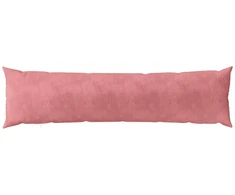 Pagalvėlės užvalkalas 2 pcs HEERLEN Rožinė 40 x 145 cm Aksomas