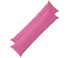 Pagalvėlės užvalkalas 2 pcs HEERLEN Rožinė 40 x 145 cm