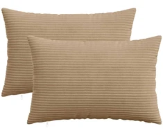 Pagalvėlės užvalkalas 2 pcs HEERLEN Ruda 50 x 80 cm mančester
