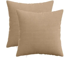 Pagalvėlės užvalkalas 2 pcs HEERLEN Ruda 30 x 30 cm mančester