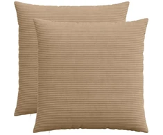 Pagalvėlės užvalkalas 2 pcs HEERLEN Ruda 70 x 70 cm mančester