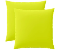 Pagalvėlės užvalkalas 2 pcs HEERLEN Ryškiai žalia 65 x 65 cm
