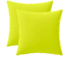 Pagalvėlės užvalkalas 2 pcs HEERLEN Ryškiai žalia 30 x 30 cm