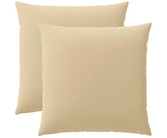 Pagalvėlės užvalkalas 2 pcs HEERLEN Smėlio 60 x 60 cm