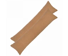 Pagalvėlės užvalkalas 2 pcs HEERLEN Smėlio 40 x 145 cm Bouclé