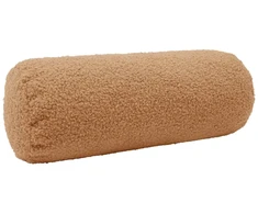 Pagalvėlės užvalkalas 2 pcs HEERLEN Smėlio Ø 15 x 40 cm Bouclé