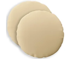 Pagalvėlės užvalkalas 2 pcs HEERLEN Smėlio Ø 40 cm Poliesteris