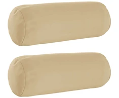 Pagalvėlės užvalkalas 2 pcs HEERLEN Smėlio Ø 15 x 40 cm