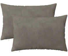 Pagalvėlės užvalkalas 2 pcs HEERLEN Šviesiai pilka 30 x 50 cm