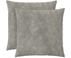 Pagalvėlės užvalkalas 2 pcs HEERLEN Šviesiai pilka 65 x 65 cm
