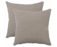 Pagalvėlės užvalkalas 2 pcs HEERLEN Šviesiai pilka 50 x 50 cm