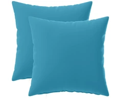 Pagalvėlės užvalkalas 2 pcs HEERLEN Šviesiai mėlyna 45 x 45 cm