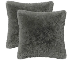 Pagalvėlės užvalkalas 2 pcs HEERLEN Šviesiai pilka 45 x 45 cm