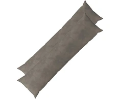 Pagalvėlės užvalkalas 2 pcs HEERLEN Šviesiai pilka 40 x 145 cm
