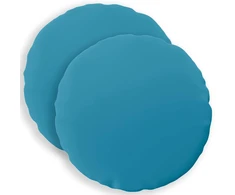 Pagalvėlės užvalkalas 2 pcs HEERLEN Šviesiai mėlyna Ø 60 cm