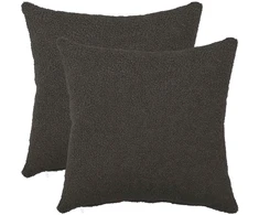 Pagalvėlės užvalkalas 2 pcs HEERLEN Tamsiai pilka 35 x 35 cm