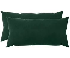 Pagalvėlės užvalkalas 2 pcs HEERLEN Tamsiai žalia 40 x 80 cm
