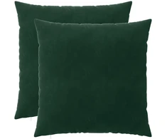 Pagalvėlės užvalkalas 2 pcs HEERLEN Tamsiai žalia 80 x 80 cm