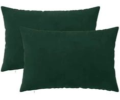 Pagalvėlės užvalkalas 2 pcs HEERLEN Tamsiai žalia 40 x 60 cm