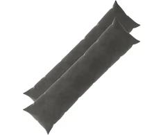 Pagalvėlės užvalkalas 2 pcs HEERLEN Tamsiai pilka 40 x 145 cm