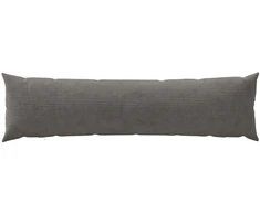 Pagalvėlės užvalkalas 2 pcs HEERLEN Tamsiai pilka 40 x 145 cm