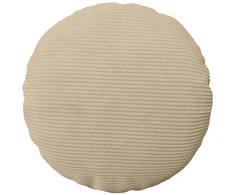 Pagalvėlės užvalkalas 2 vnt. HEERLEN Taupe Ø 60 cm mančester